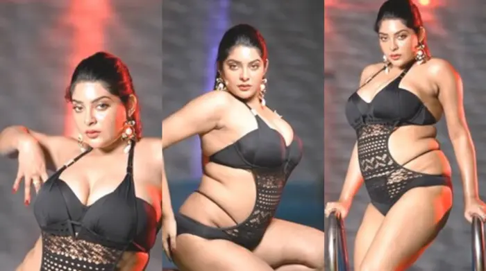 Big Boobs Chubby Tanker Model Video Sexy Lingerie