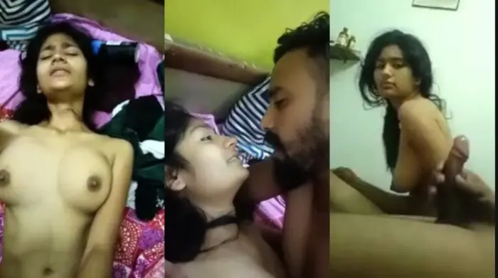 Teen Girl Slim Sucking Man Dick In Pussy Fucked Video